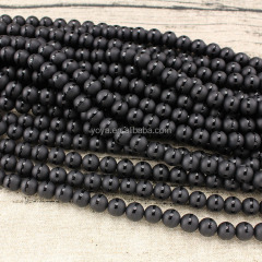 AB0197 Fashion matte black zebra onyx beads,stripe onyx agate beads