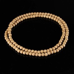 NW1004 Cheap Fashion Long Wrap Wooden Wood Beaded Boho Hiphop Necklace