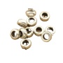 JS1250 China supplier alloy round finding jewelry, ancient sliver color jewelry
