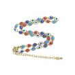 #1 rainbow necklace