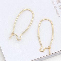 JF0933 14K Gold silver plated earring hook,earring findings component,earring accessories