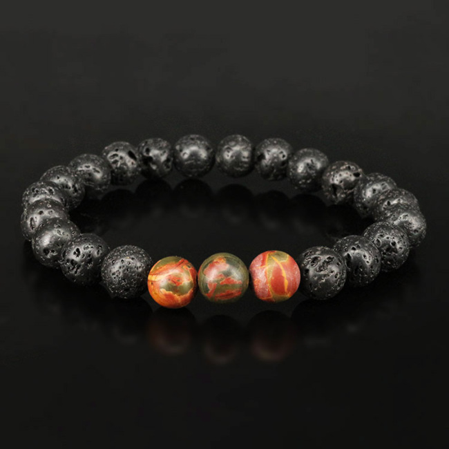 BN5101 Protective couples bracelets long distance relationship bracelet lava bracelets for couples Valentines gift