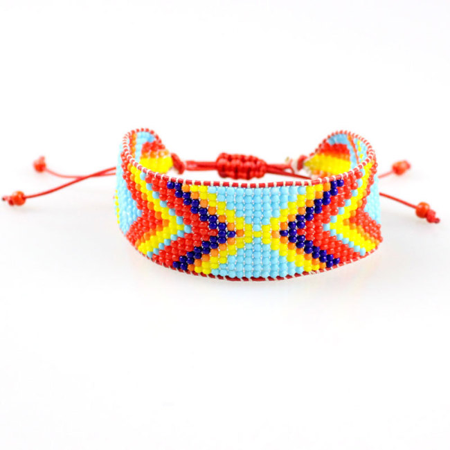 BG1036 Chic Dainty Miyuki Seed Beads Loom Beaded Bracelets