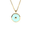 #1 aqua blue star