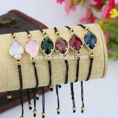 BRH1491 New style fashion delicate crystal bezel charms bracelets BRH1491 New style fashion delicate crystal bezel charms bracelets