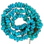TB0091 Orange howlite turquoise freeform chips beads,magnesite chips beads,beads for jewelry making