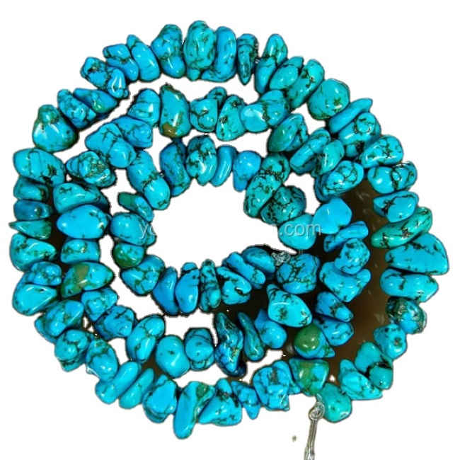 TB0091 Orange howlite turquoise freeform chips beads,magnesite chips beads,beads for jewelry making