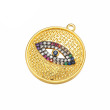 Gold&gunmetal/multi