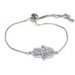 4# silver palm with eyes