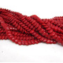 CB8062 Fish scale coral beads,bamboo coral gemstone beads