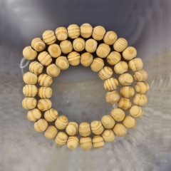 SB0699 Hot Sale Natural Pine Tree Wood Beads,Grain Grainy Wooden Beads,Stripe Wood Round Beads