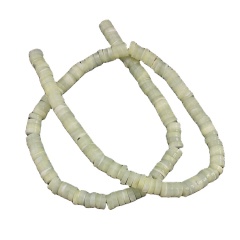 SP4135 White MOP shell heishi disc beads,Mother of Pearl Heishi Beads