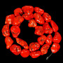 TB0075 Hot Pink Chunky Beads,Turquoise Magnesite Nugget Beads