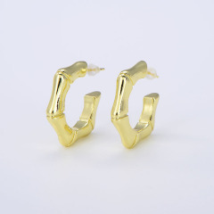 18K Gold Plated Brass Fashion Chic Dainty Earrings For Women Girls, Ear Jewelry cuff Hoop Huggies Earring, Simple Earrings 18K Gold Plated Brass Fashion Chic Dainty Earrings For Women Girls, Ear Jewelry cuff Hoop Huggies Earring, Simple Earrings