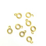 JS1632 18K Gold Plated Charm Pendant Bail Connector Clasp, Charm Enhancer,  Removable Bail Clasp Jewelry Making Supplies