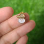 CZ7903 Fashion Xmas Decorative Accessories Enamel CZ Micro pave Christmas Charms for Holiday Jewelry Making