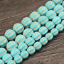 TB0199 Multicolor Turquoise Pumpkin Shape Beads