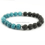 BN1085 charm gemstone bead elastic bracelet ,fashion stone bead essential oil ladies stretch bracelet