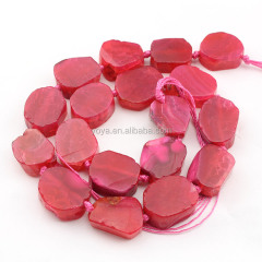 AB0590 Agate Slice Nugget Slab beads, Gemstone Slab Beads
