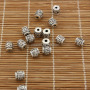 JS1125 Fashion Om mani padme hum drum beads,,Spiritual jewelry findings Buddhist Beads