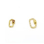 CZ8362 18K Gold Plated Pendant,rainbow CZ Micro Pave heart star Geometric hand Charm