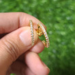 Clear/gold small size