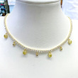 4# yellow heart charm