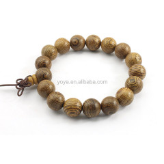 BWB1735 wooden prayer bead sandal wood wrist mala bracelet, Buddhist Prayer Beads