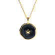 #6 black star