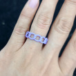 #9 purple/6mm wide