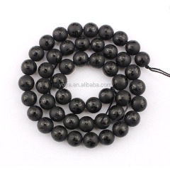 AB0656 Wholesale Carved Black Matte Om mani padme hum Onyx Beads