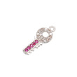 silver/fuchsia