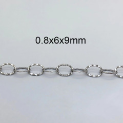 304 stainless steel chain for necklace jewelry making