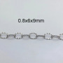 304 stainless steel chain for necklace jewelry making