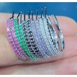 Purple/silver medium