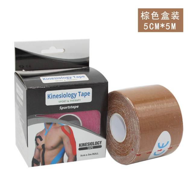 Factory wholesale Muscle Kinesiotape Medical Athletic Tex Sports Kinesiology Tape Cotton Custom