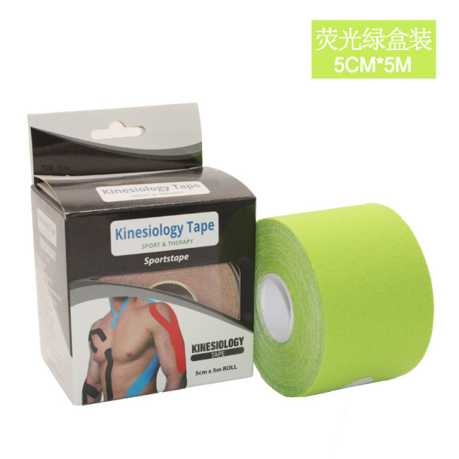 Factory wholesale Muscle Kinesiotape Medical Athletic Tex Sports Kinesiology Tape Cotton Custom