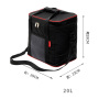 Wholesale OEM large capacity custom printing insulated cooler bag waterproof  lunch bag