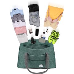 Custom Lightweight Foldable Travel Duffel Bag 26L outdoor Tote Bag Waterproof Tear Resistant Luggage Storage Bag