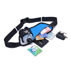 New Running Belt Waist Pack with Water Bottle Holder Reflective Jogging Sports Fanny Pack ultra-light portable Waist Bag
