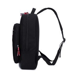 Man Hiking Bag Sport Travel Black Backpack