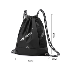 Custom sports cinch bag basketball gym bags waterproof outdoor beach Swimming bag drawstring backpacks