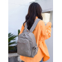 Waterproof Recycled Stylish Backpacks for Women outdoor trekking Travel Backpacks Washed Oxford School Backpack for Girls