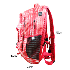custom printed taekwondo sports backpack bags fitness training bag casual sublimated daypack