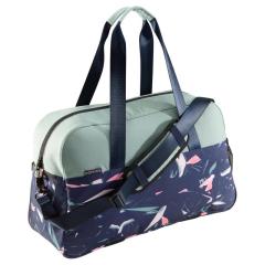New waterproof printed womens gym yoga fitness bag with mat carrier duffel bag