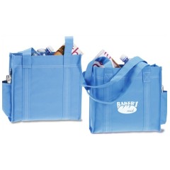 Heavy Duty Canvas Blue Print Tote Bag Tote Bag With Custom Print Logo
