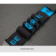 custom logo neoprene running reflective elastic belt sport jogging waist pouch bag pack for mobile phone