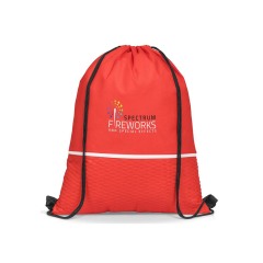 New Affordable Polyester Sports Non Woven Custom Promotional Nylon Drawstring Bag