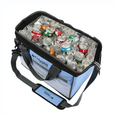 Reusable Large Insulated Lunch cooler Bag With Shoulder Strap high capacity cooler tote bag