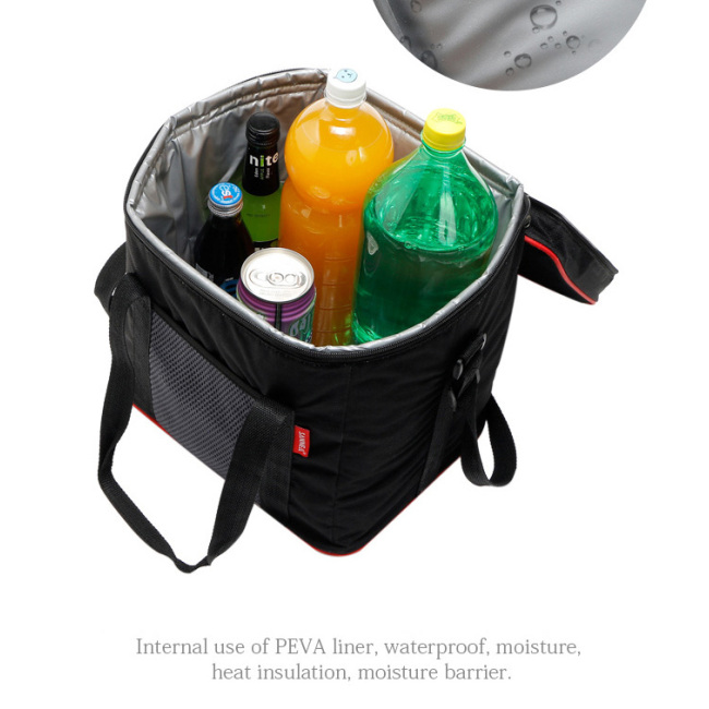 Wholesale OEM large capacity custom printing insulated cooler bag waterproof  lunch bag